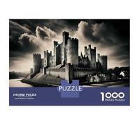 Rompecabezas para Adultos De 1000 Piezas Castle on The Waterfront Rompecabezas para Adultos Juego De Ingenio Análisis Y Lógica Cumpleaños Y Navidad 52x38cm/1000pcs