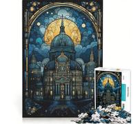Rompecabezas para Adultos de 1000 Piezas: Catedral de Berlín Juego práctico, difícil y desafiante Colección de Artistas Bellas Artes 50x75cm