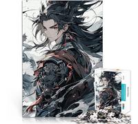 Rompecabezas para Adultos de 1000 Piezas Cazador de Demonios Juguete Educativo Intelectual descompresor Regalo para cumpleaños 38x26cm