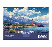 Rompecabezas para Adultos De 1000 Piezas Cerro Torre Landscape Rompecabezas para Adultos Juegos Relajantes Desafío Difícil Regalo De Cumpleaños, Regalos, 52x38cm/1000pcs