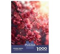Rompecabezas para Adultos De 1000 Piezas Cherry Blossom Sakura Rompecabezas para Adultos Juego De Ingenio Patrón De Ensamblaje Regalos para Amigos Y Familiares 52x38cm/1000pcs