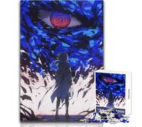 Rompecabezas para Adultos de 1000 Piezas: Chica de Anime Frente a un Ojo Gigante, Hermoso diseño, análisis de Juego y lógica, Regalo de Amigo Secreto, tamaño 38x52cm