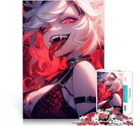 Rompecabezas para Adultos de 1000 Piezas Chica Demonio Juguetes adictivos Que desafían la Inteligencia Cerebral Regalo Divertido 50x70cm