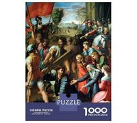 Rompecabezas para Adultos De 1000 Piezas Christ Falling by Raphael Rompecabezas para Adultos Juego De Ingenio para La Diversión Familiar Actividades Divertidas En Casa, 52x38cm/1000pcs