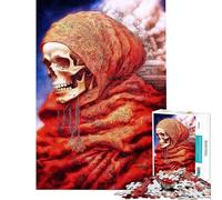 Rompecabezas para Adultos de 1000 Piezas CJ Skull Two Jigsaws for Adults Puzzle Staycation Kill Time For Birthday Christmas Birthday and Unique Gifts 38x26cm
