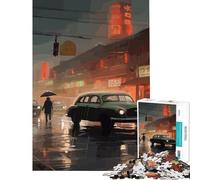 Rompecabezas para Adultos de 1000 Piezas Coche clásico japonés Juego Educativo desafío Juguete Juegos relajantes una Obra de Arte Regalos para Hombres y Mujeres (tamaño 50x75cm)