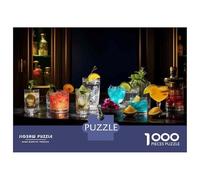 Rompecabezas para Adultos De 1000 Piezas Cocktails The Ultimate Guide Rompecabezas para Adultos Juego Práctico Corte De Precisión 52x38cm/1000pcs