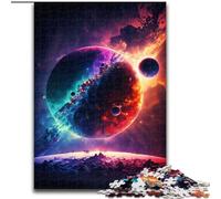 Rompecabezas para Adultos de 1000 Piezas: Colapso de Planetas. Rompecabezas de 1000 Piezas para Adultos. Juego Educativo, Juguete de desafío (tamaño 26x38cm).