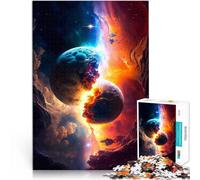 Rompecabezas para Adultos de 1000 Piezas Colisión Diagonal Entrena tu Cerebro y Tus Manos Cada Pieza es única: un desafiante y Divertido Juego Familiar 38x26cm