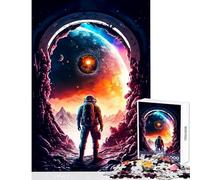 Rompecabezas para Adultos de 1000 Piezas: Colisión planetaria decoración del hogar Juguetes Regalos para Mujeres y Hombres Juego práctico para cumpleaños y Navidad tamaño 50x75cm