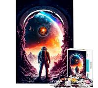 Rompecabezas para Adultos de 1000 Piezas Colisión planetaria Difícil y desafiante Regalo Ideal para Mujeres Juguetes antiestrés para Mayores de 14 años Juego 50x75cm