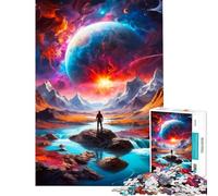 Rompecabezas para Adultos de 1000 Piezas colisión Profunda diversión en casa Regalos para Mujeres Juego Familiar para Mayores de 14 años (50x75cm)