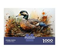 Rompecabezas para Adultos De 1000 Piezas Colorful Duck Painting Artwork Rompecabezas para Adultos Juego De Ingenio Análisis Y Lógica Cumpleaños Y Navidad 70x50cm/1000pcs