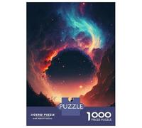 Rompecabezas para Adultos De 1000 Piezas Colorful Fantasy Landscape Rompecabezas para Adultos Juegos Divertidos Decoración 52x38cm/1000pcs