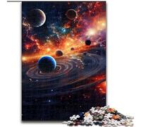 Rompecabezas para Adultos de 1000 Piezas, Colorido Universo, Regalo para Adultos, Juego Interactivo Familiar, desafío Mental (tamaño: 50x75cm)