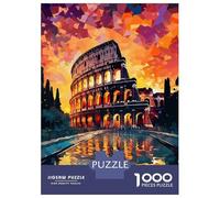 Rompecabezas para Adultos De 1000 Piezas Colosseum in Rome Rompecabezas para Adultos Juegos Familiares Mejoran La Memoria Reducción del Estrés Regalos 70x50cm/1000pcs