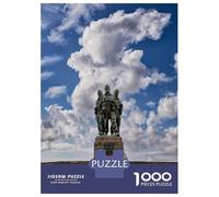 Rompecabezas para Adultos De 1000 Piezas Commando Memorial Scotland Rompecabezas para Adultos Juguetes Antiestrés Difícil Gran Regalo para Jugar 70x50cm/1000pcs