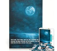 Rompecabezas para Adultos de 1000 Piezas con Citas de Carl Sagan sobre el Espacio, Juegos educativos, Divertidos y con Humor, Ideales para Decorar el Escritorio 50x75cm