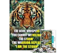 Rompecabezas para Adultos de 1000 Piezas con Citas El susurro del Diablo Rompecabezas para Adultos Ideal para Pasar el Tiempo en casa Durante Las Vacaciones como Regalo o Navidad Regaloss