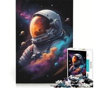 Rompecabezas para Adultos de 1000 Piezas con Colorida Escena Espacial cósmica, Juegos Divertidos, Carrera de Velocidad Manual, colección de Artistas, Bellas Artes 38x26cm