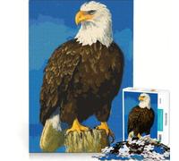 Rompecabezas para Adultos de 1000 Piezas con diseño de águila Calva Un Juego práctico, Divertido y con Humor, Ideal para Decorar el Escritorio 38x26cm