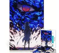 Rompecabezas para Adultos de 1000 Piezas con diseño de Chica Anime Frente a un Ojo Gigante Desarrolla la Memoria y es Divertido Corte de Alta precisión Fácil de Aprender Ideal para Disfrutar