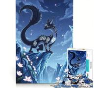 Rompecabezas para Adultos de 1000 Piezas con diseño de dragón fantástico en la Cima de una montaña Juegos Divertidos, Actividades entretenidas en casa, Regalo de cumpleaños, Regalos de Viaje 50x75cm
