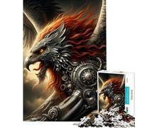 Rompecabezas para Adultos de 1000 Piezas con diseño de Grifo de Animales fantásticos Ideal para Relajarse como Regalo de cumpleaños o para Navidad (tamaño 50x75cm)