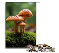 Rompecabezas para Adultos de 1000 Piezas con diseño de Hongos Tras la Lluvia. Ejercita el Cerebro. Juguetes adictivos para Cultivar la Paciencia. 1000 Piezas (75 x 50 cm).