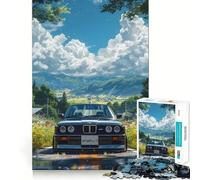 Rompecabezas para Adultos de 1000 Piezas con diseño de Paisaje BMW ME,Corte nítido,Juego Divertido para concentrarse,Tiempo de Juego Tranquilo,Regalo Divertido de Navidad 50x75cm