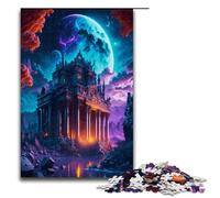 Rompecabezas para Adultos de 1000 Piezas con diseño de Paisaje fantástico Ayuda a ejercitar el Cerebro Juguetes adictivos para Cultivar la Paciencia 75x50cm