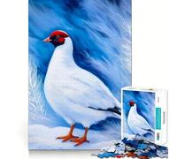 Rompecabezas para Adultos de 1000 Piezas con diseño de pájaro Perdiz Nival Juego de Memoria Mental de Alta precisión Manualidad para Momentos de Tranquilidad y Ejercicio Mental en casa (38x52cm)