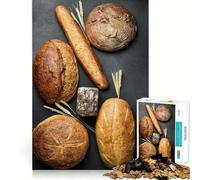 Rompecabezas para Adultos de 1000 Piezas con diseño de Pan,estética,Corte Limpio,Arte,lógica,Juguete Divertido,Juego Relajante, Tranquilo (50x75cm)