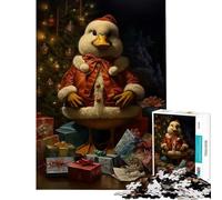 Rompecabezas para Adultos de 1000 Piezas con diseño de Pato Divertido y Estilo Vintage Un desafío para la Mente Juguete adictivo Un Gran Regalo Una Obra de Arte (Tamaño 38x52cm)