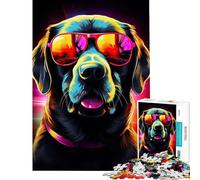 Rompecabezas para Adultos de 1000 Piezas con diseño Retro de Rottweiler Ayuda a ejercitar el Cerebro Una Obra de Arte Juegos relajantes para Mayores de 14 años 50x75cm