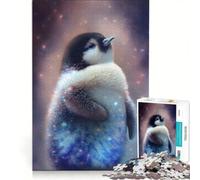 Rompecabezas para Adultos de 1000 Piezas con el Adorable pingüino Waddles, Ideal para Relajarse y Reducir el estrés Colección de Artistas Bellas Artes 50x75cm