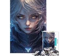 Rompecabezas para Adultos de 1000 Piezas con fascinantes Retratos de Anime Ideal para cumpleaños y Navidad Divertido Juego antiestrés para Mayores de 14 años Tamaño 50x75cm