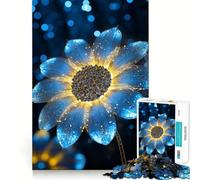 Rompecabezas para Adultos de 1000 Piezas con Forma de Girasol, Juego de Ajuste preciso, Juguete Inteligente para ejercitar la Mente, Ideal para el Tiempo Libre, Regalo de cumpleaños (50x75cm)