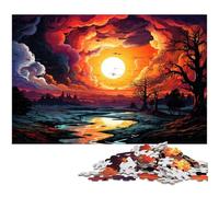 Rompecabezas para Adultos de 1000 Piezas con ilustración a Color de la Isla de Gotland Cada Pieza es única Juego Familiar desafiante y Divertido 1000 Piezas (38 x 26 cm)