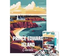 Rompecabezas para adultos de 1000 piezas con paisaje de la Isla del Príncipe Eduardo Juguete intelectual juegos relajantes carrera de velocidad manual Excelentes regalos para los amantes de los juegos