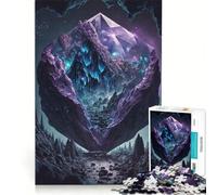Rompecabezas para Adultos de 1000 Piezas con Paisaje Espacial fantástico, Juegos Divertidos, Actividades Divertidas en casa, Regalo de cumpleaños, Regalos de Viaje 38x26cm