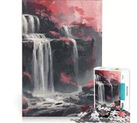 Rompecabezas para Adultos de 1000 Piezas con paisajes Rurales en Acuarela Juego práctico Divertido y con toques de Humor Colección de Artistas de Bellas Artes 38x52cm