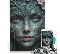 Rompecabezas para Adultos de 1000 Piezas con Retrato del espíritu de la Naturaleza Juego práctico difícil y desafiante Toda la Familia 50x75cm