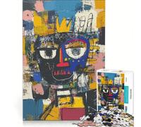 Rompecabezas para Adultos de 1000 Piezas con Retrato del Rey al Estilo Matisse, Juego práctico, Corte de precisión, Regalo de cumpleaños 38x26cm