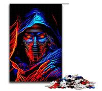 Rompecabezas para Adultos de 1000 Piezas con rostros fantásticos Juego Intelectual Toda la Familia 75x50cm