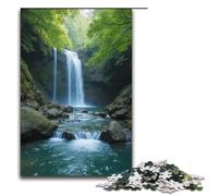 Rompecabezas para Adultos de 1000 Piezas con Sonido de Agua de manantial Ideal para Juegos educativos en casa 1000 Piezas (38 x 26 cm)