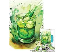 Rompecabezas para Adultos de 1000 Piezas con temática de cócteles y Cocina Juego de ingenio Juguetes adictivos para Cultivar la Paciencia Ideas Decorar (Tamaño 38x52cm)