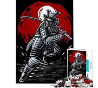 Rompecabezas para Adultos de 1000 Piezas con temática samurái Japonesa Actividades Divertidas para Hacer en casa Juegos relajantes Divertidos y con Humor para Mayores de 14 años Juego de Rompecabezas