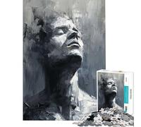 Rompecabezas para Adultos de 1000 Piezas con Tonos melancólicos Un Reto Educativo Decoración Juegos Familiares Apto para Mayores de 14 años (38x52cm)