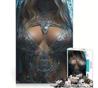 Rompecabezas para Adultos de 1000 Piezas con un Cuerpo Joven y Sexy Juguete Educativo antiestrés colección de Artistas Bellas Artes 50x75cm